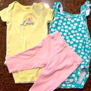 Carters 3 Piece Outfit Set